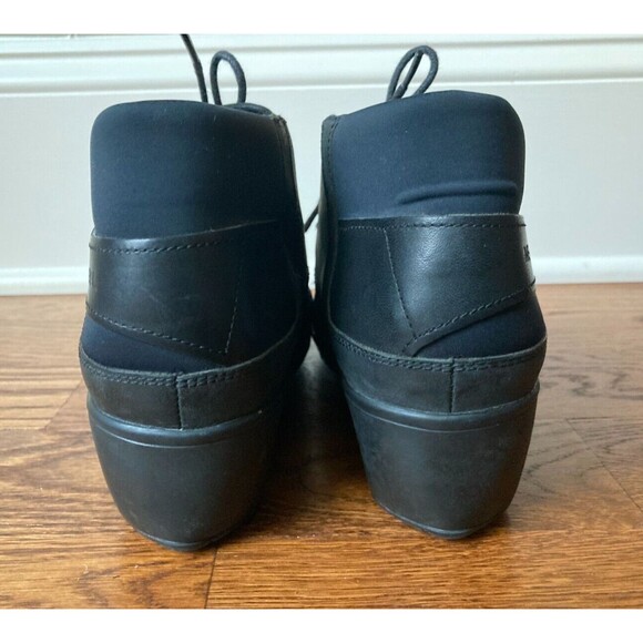 Merrell Womens Size 8 Veranda Lace Up Ankle Bootie Black Leather J42480 - Picture 3 of 11